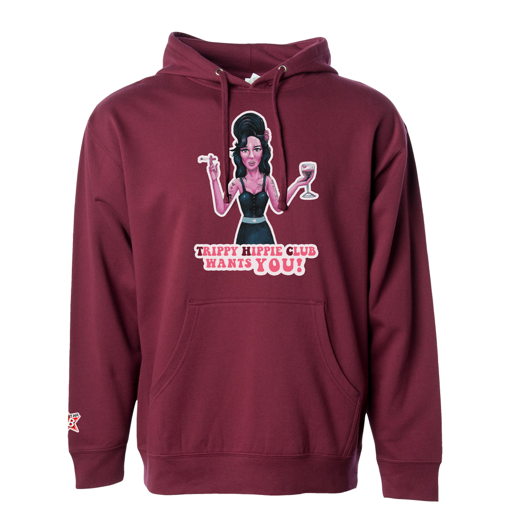 REHAB BURGANDY HOODIE