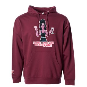 REHAB BURGANDY HOODIE