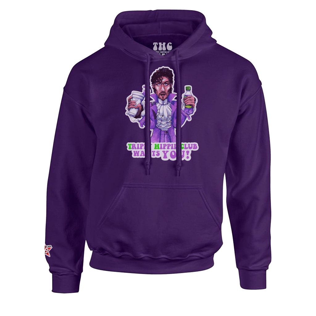 PURPLE RAIN PURPLE HOODIE